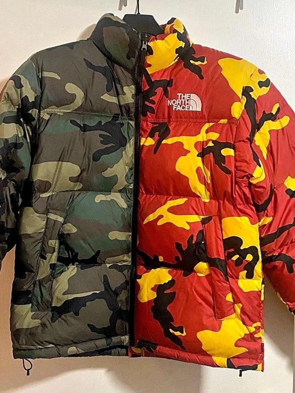 Supreme The North Face x Supreme Nuptse Puffer split zip Jacket